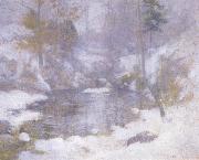 John Henry Twachtman Winter Harmony oil painting reproduction